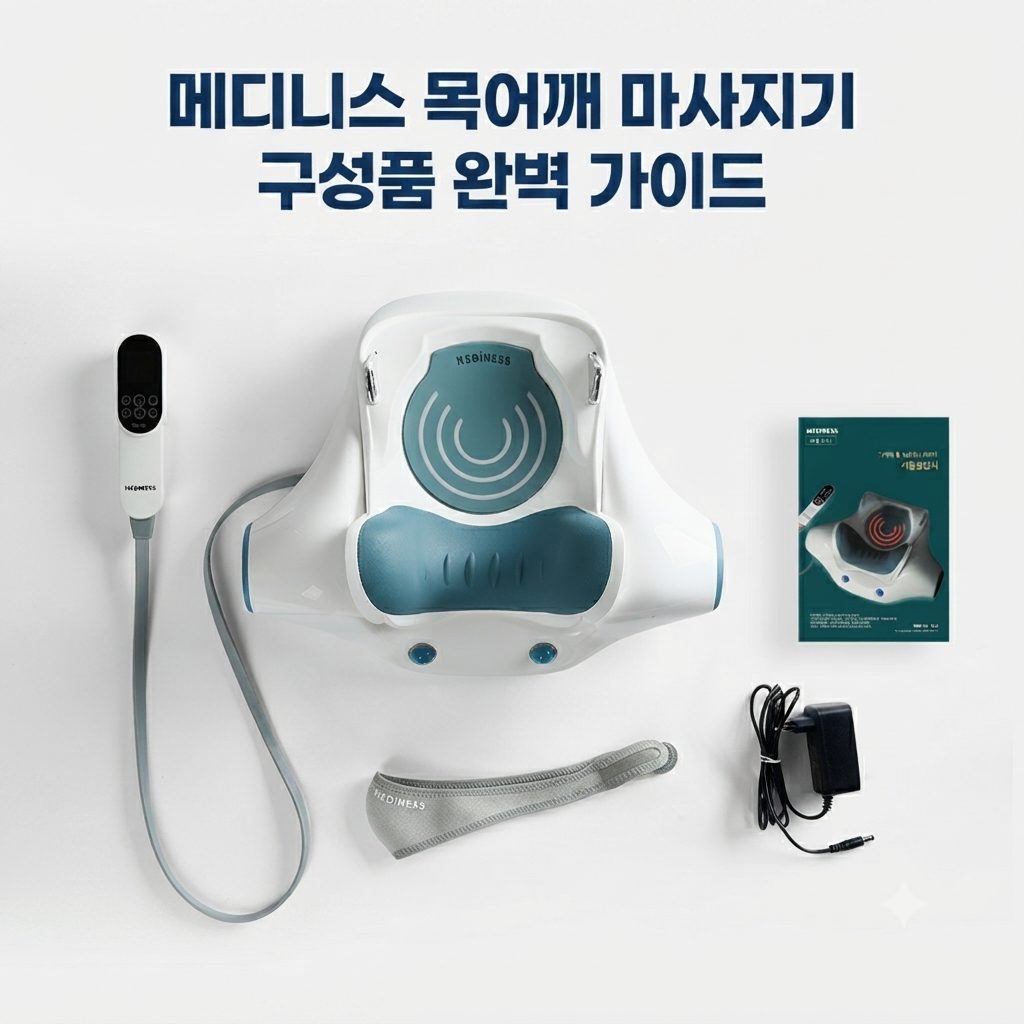 메디니스 넥필 거북목 교정기 및 목디스크 치료기 MDM-3577 내돈내산 효과 후기 제품 이미지