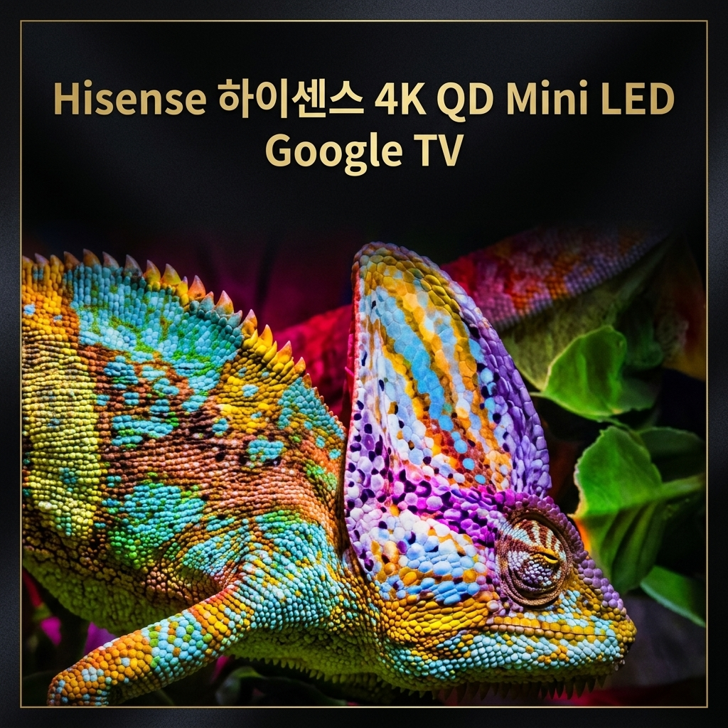LED TV 하이센스 Hisense 4K QD Mini 구글 75U6Q 제품 이미지