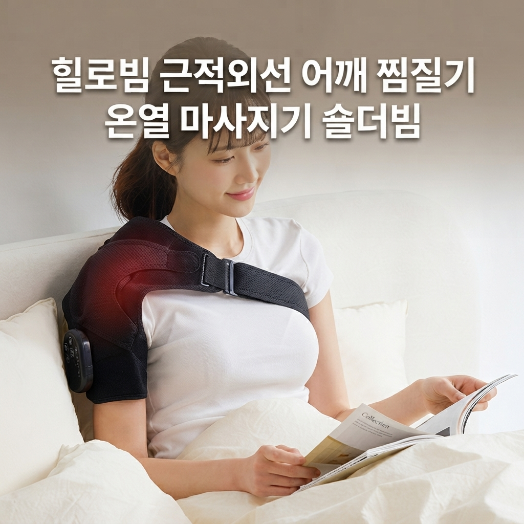 힐로빔 근적외선 어깨 찜질기 마사지기 온열 회전근개 숄더빔 HB03 제품 이미지