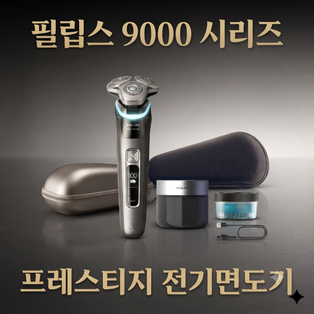 필립스면도기 i9000 시리즈 프레스티지 전기면도기 XP9202/20 제품 이미지