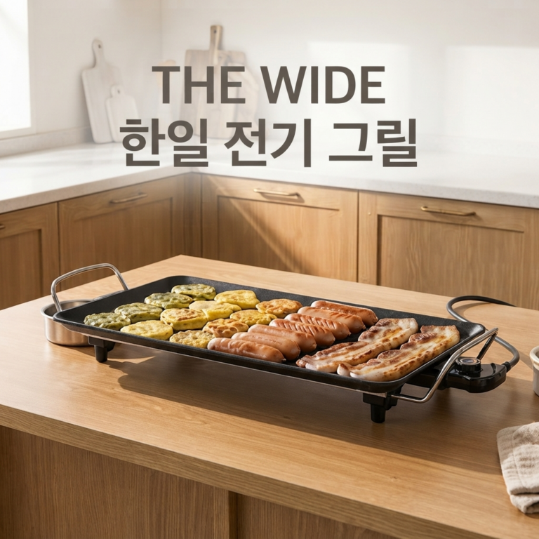 추석 명절 준비 전기 그릴 대형 한일전기 HEG-5500