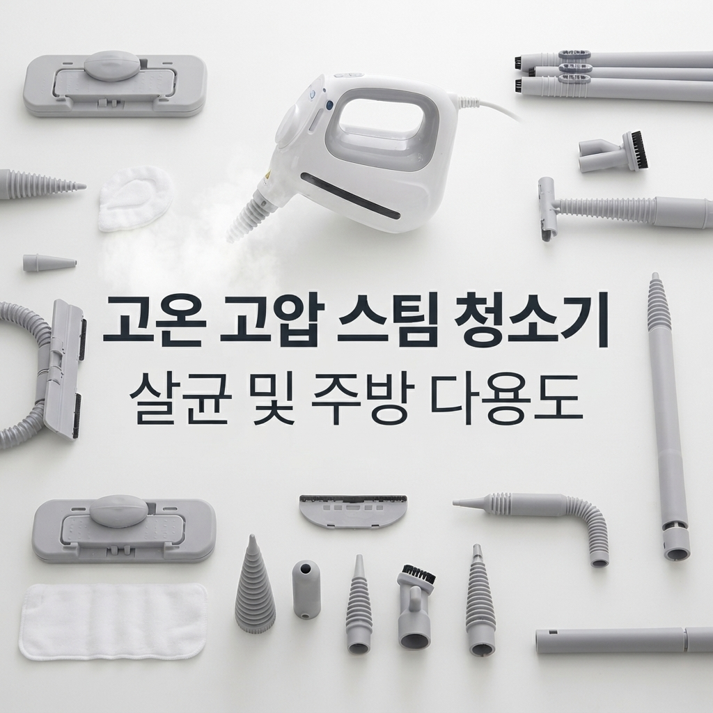 뉴스타 가정용 핸디 스팀 청소기 고온 고압스팀청소기 살균 스팀기 가격 WHL-622P 제품 이미지