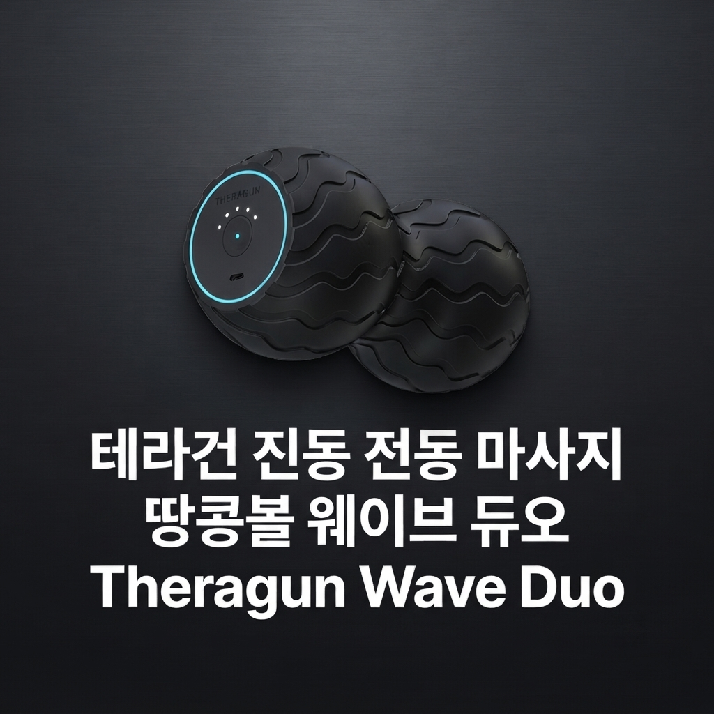 테라건 마사지건 6세대 할인 사용법 테라바디 웨이브 듀오 진동 TB-WAVEDUO-2025 제품 이미지