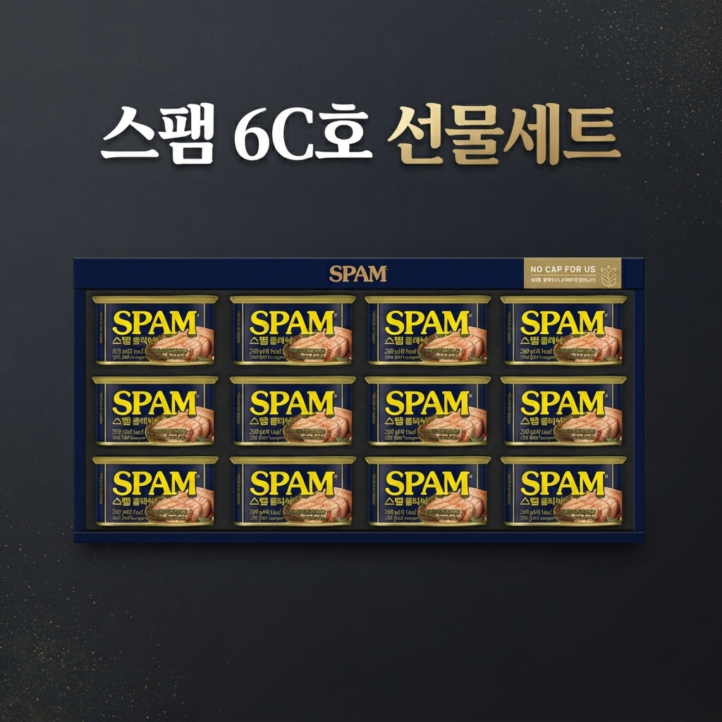 추석 선물 스팸 6C호 선물세트 CJ-SPAM-6C-2026 제품 이미지