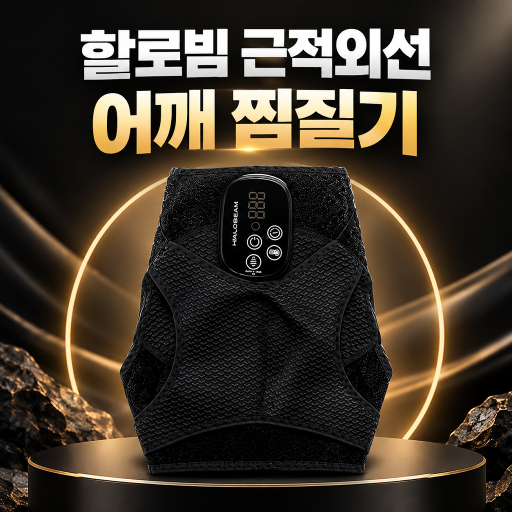 어깨 찜질기 마사지기 온열 근적외선 HB03 제품 이미지