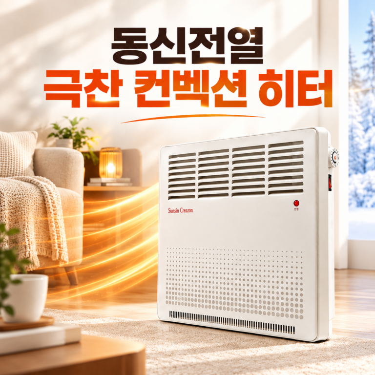 국산 컨벡션 히터 스탠드 벽걸이 겸용 동신전열 DS-SUN-CV200